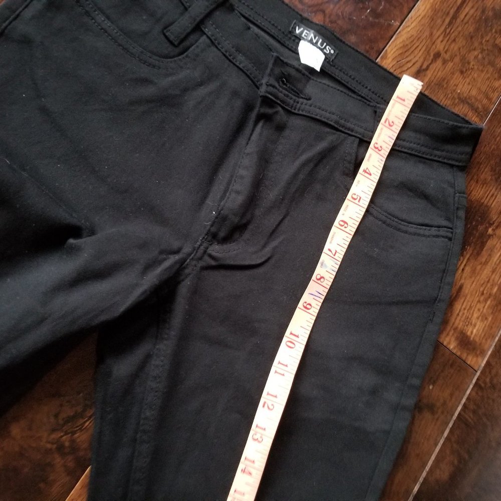 VENUS Black Mid Rise Jean - Picture 6 of 12